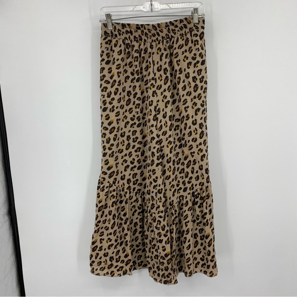 Kobi Halperin Leopard Silk Pants Small - Picture 1 of 10